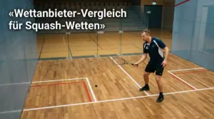 Squash Wettanbieter — Buchmacher mit Squash im Vergleich 2026